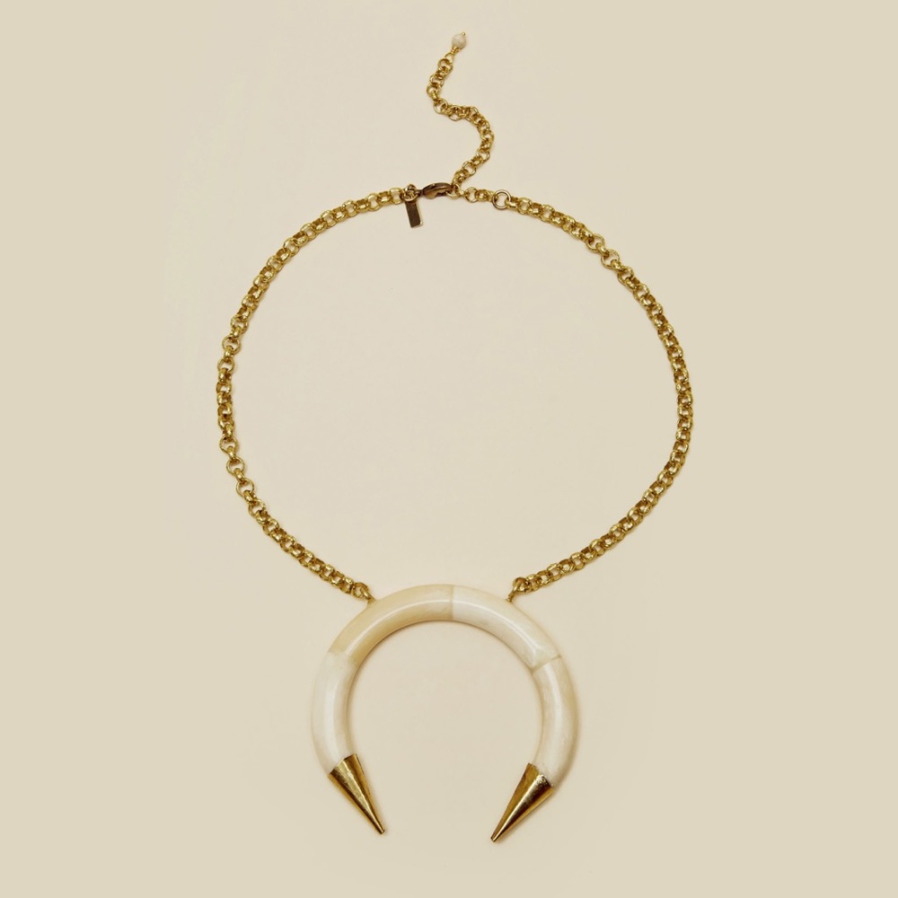 Natalie B horn choker necklace 😍 spell gypsy